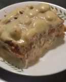 Lasagna de plátano