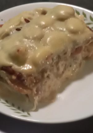 Una foto de Lasagna de plátano