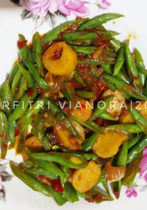 Foto resep Tumis buncis bakso
