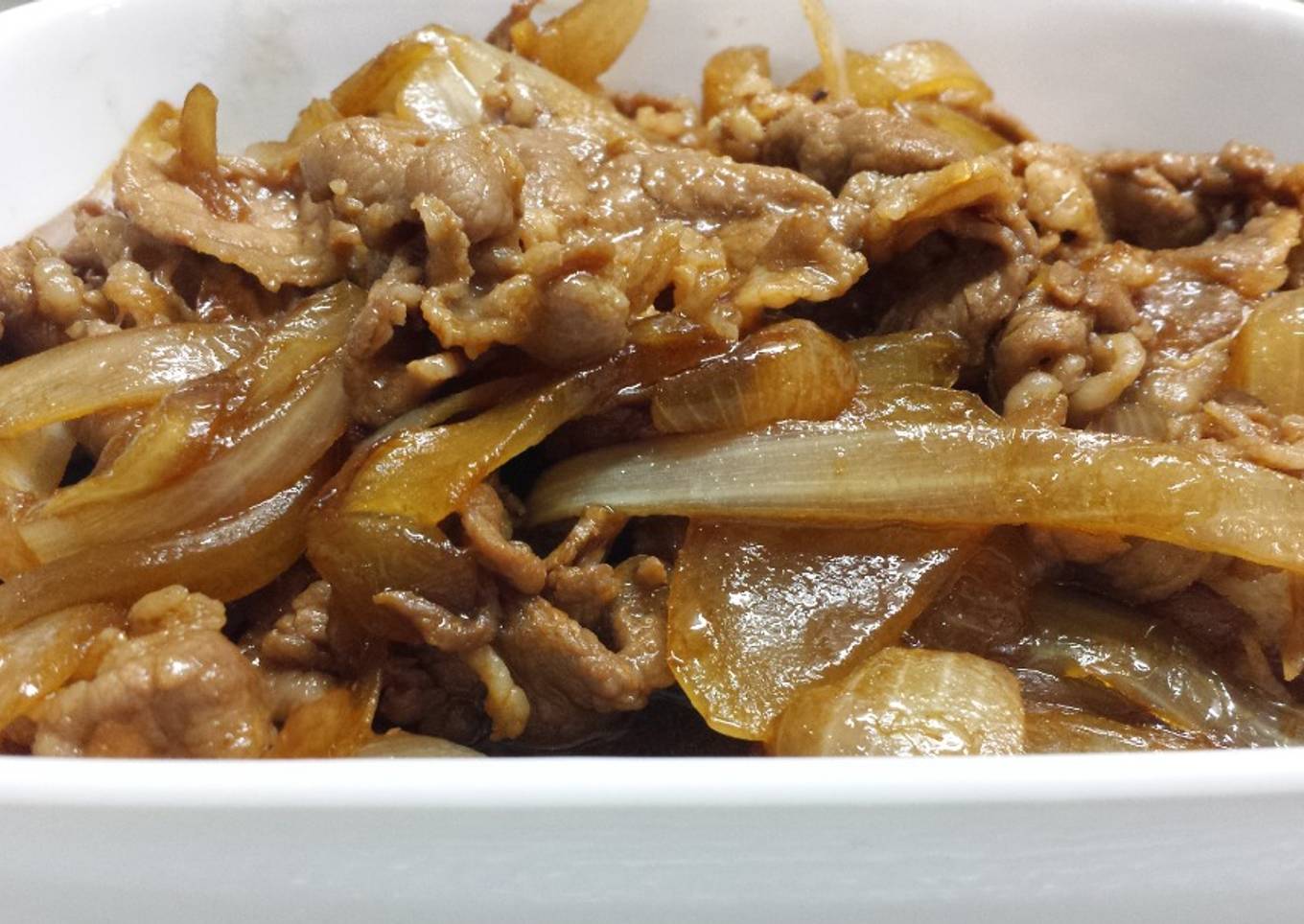 Fillet sapi ala yoshinoya
