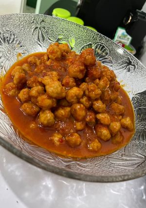 Foto resep Printiln daging / bola-bola daging /cermai balado (sambal goreng)