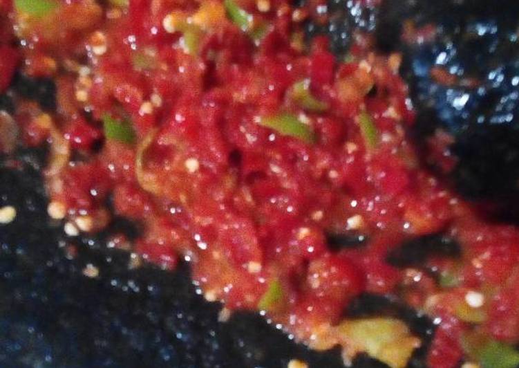 Kiat-kiat mengolah Sambel terasi gandaria nikmat