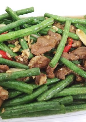 Foto resep Tumis kacang panjang Saos tiram