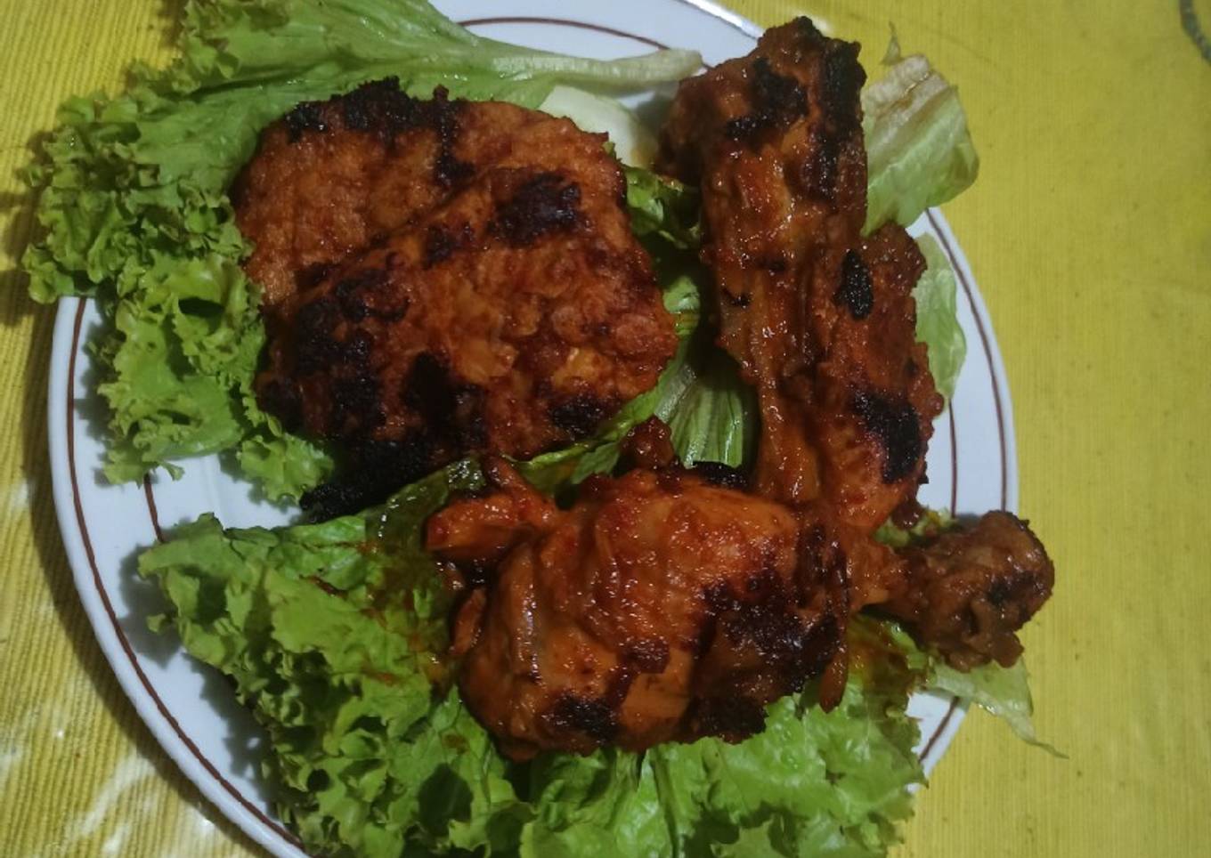 Ayam bakar taliwang teflon