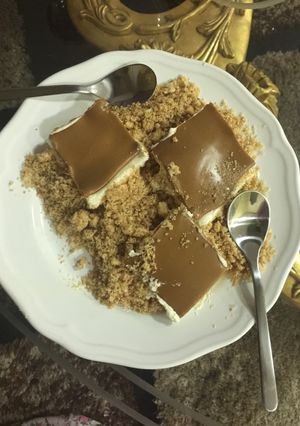 صورة لوصفة حلى اللوتس بدون فرن 🤤😋