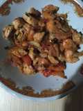 Udang tahu pedas