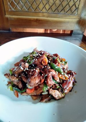 Foto resep Ayam Oseng Matah
