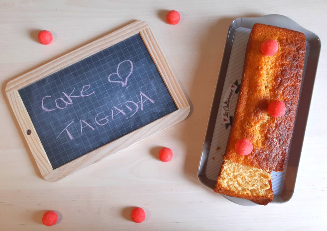 Cake aux fraises TAGADA