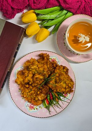 Foto resep 392. Bakwan Jagung Udang