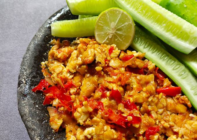 Cara Memasak Resep Sambel Tempe