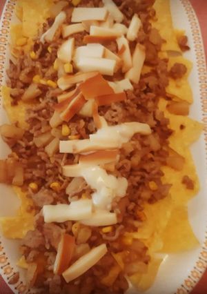 A picture of Sofie's Nacho plate.