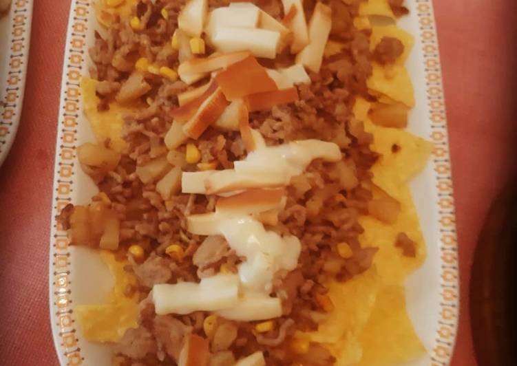 Recipe of Tasty Sofie's Nacho plate