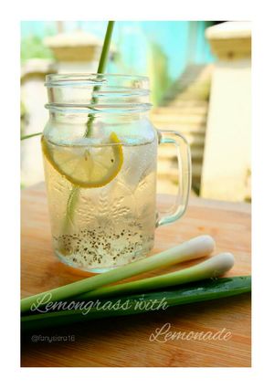 Foto resep Lemongrass tea with lemonade