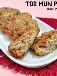 Foto resep Tod Mun Pla / Thai Fish Cake / Perkedel Ikan Lele