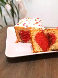 Une photo de Cake surprise coeur ❤