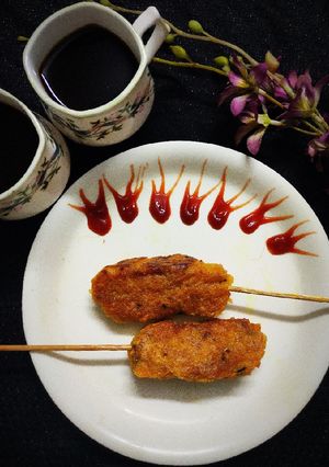 A picture of Oats Apple Kebabs.