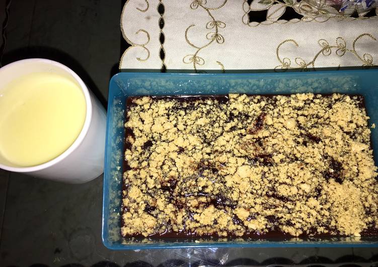 Puding Chocolate with Oat Choco Naraya