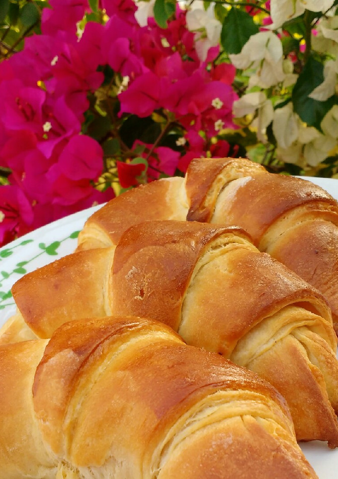 Una foto de Croissant con Masa semi hojaldrada