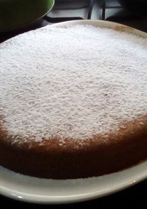 Una foto de Torta con vino tinto