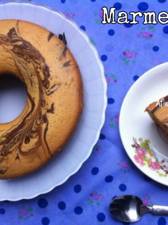 Foto resep Marmer Cake (metode all in one)