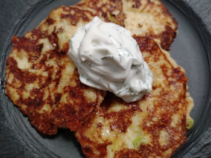Recipe Mini potato and mozz pancakes the So Delicious Makes you drool
