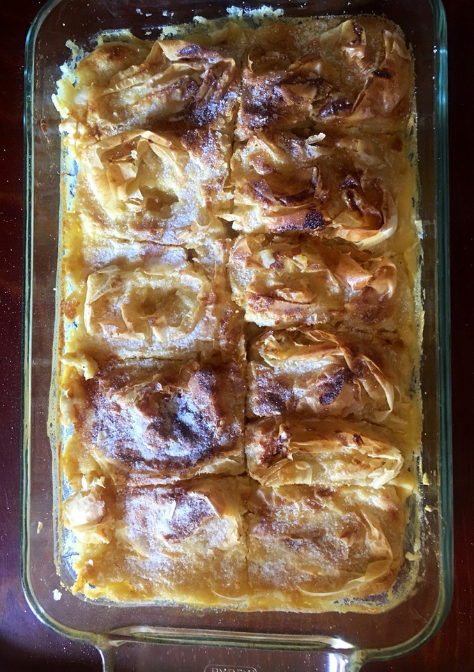 Una foto de Pastel de crema