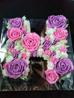 Foto resep Monogram / Letter Cake