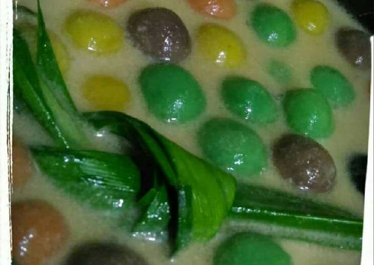 Bubur Bola Ubi Pelangi