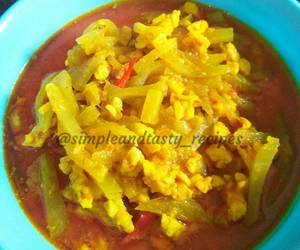 Resep mudah Tumis labu siam santan Praktis Enak