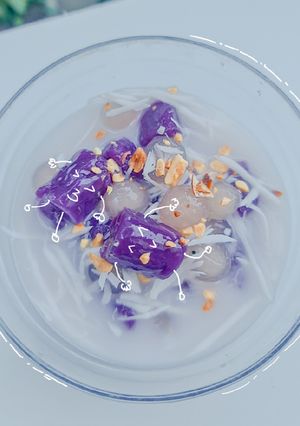 Hình của món Chè khoai dẻo.