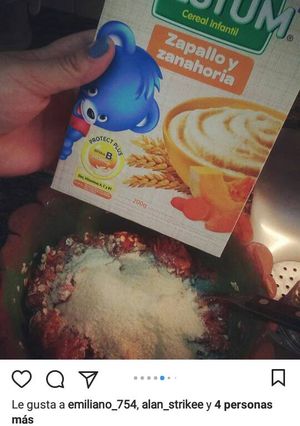 Una foto de Hamburguesas para bebés/niños *De Nestum*