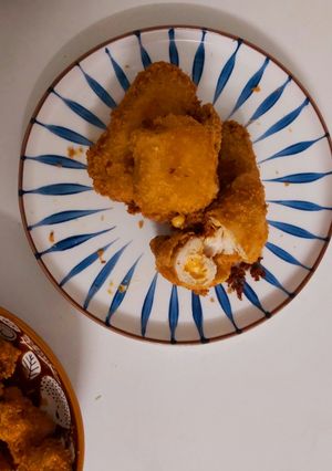 Hình của món Gà cuộn phô mai.