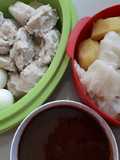 Siomay ikan tenggiri (masakan rumah sederhana)