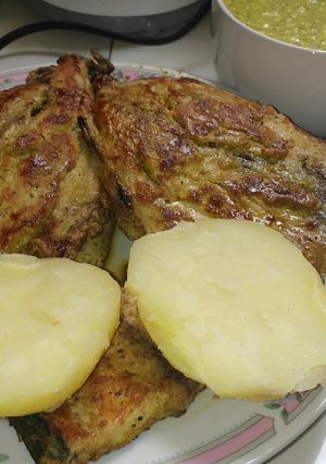 Una foto de Pescado frito