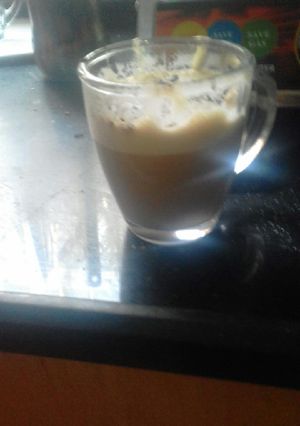 صورة لوصفة نسكافيه مع رغوه شغلي.... اطيب و الذ من الدكاكين 😍😍😍