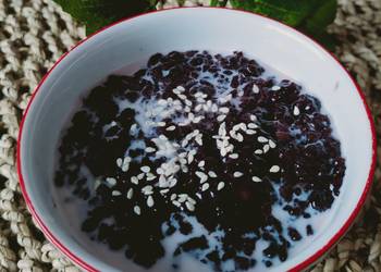 Resep Unik Bubur Ketan Hitam Enak Bergizi