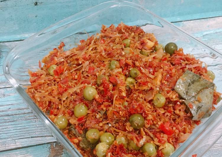 Sambal teri kecombrang feat kokak/rimbang