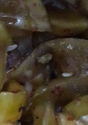 A picture of Mithi chutney.