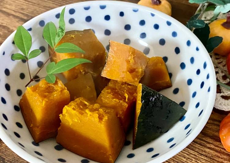 Recipe of Homemade Japanese Sweet Soy Sauce Pumpkin