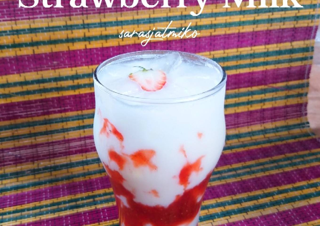 Korean Strawberry Milk