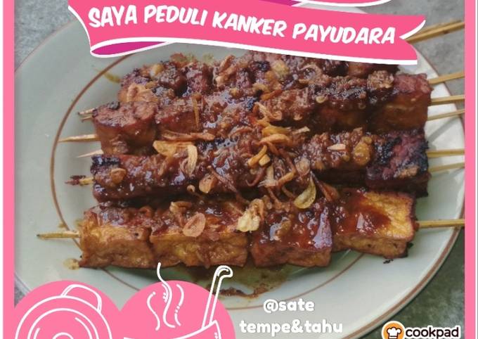 Resep: Sate tempe &amp; tahu simple Menu Enak