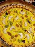 Mango Rabari with Besan Tart