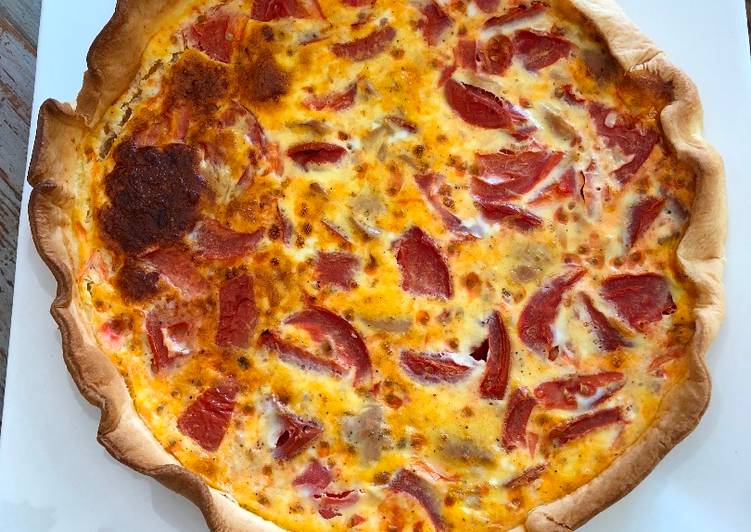 Recette de Ultime Quiche provencale