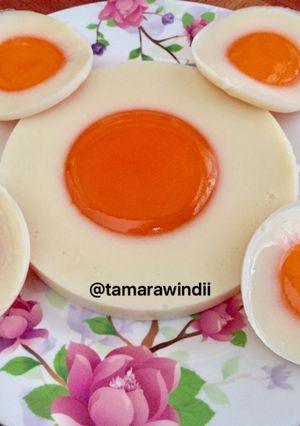 Foto resep Puding Telur (mangga susu)