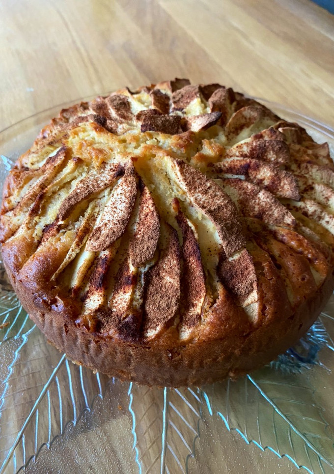 Una foto de Bizcocho de manzana