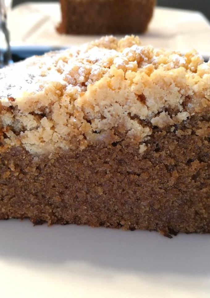 Una foto de Tarta crujiente de café ☕