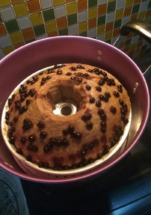 Foto resep Bolu Pisang Chocochips (kukus & No mixer)