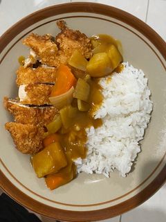 Foto resep Japanese Chicken Katsu Curry Rice