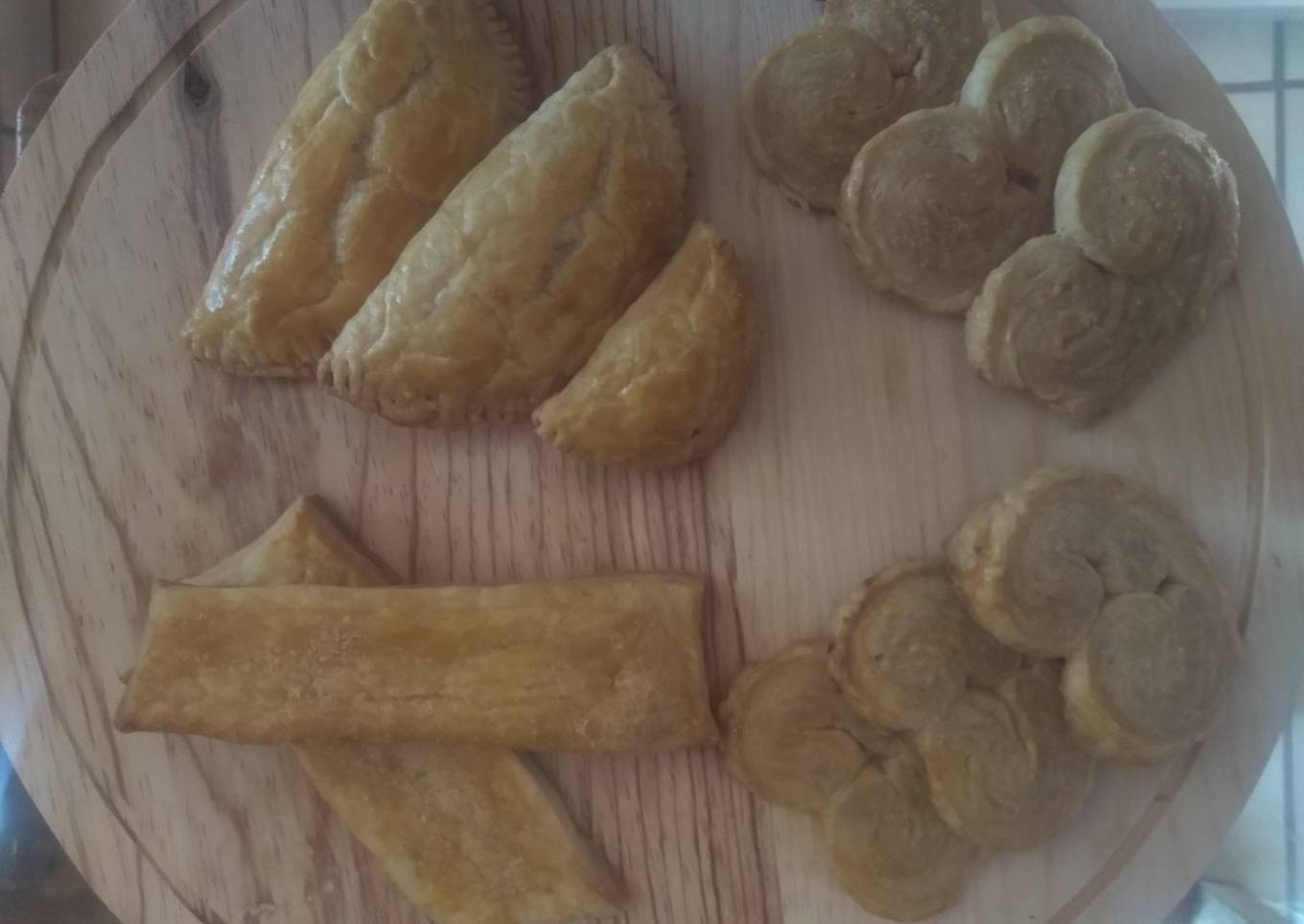 Formas en masa hojaldre