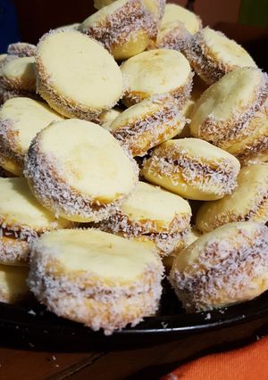 Una foto de Alfajores de maicena